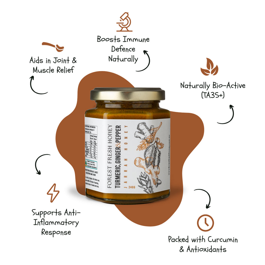 Forest Fresh: Jarrah, Turmeric, Ginger, & Pepper Infusion Cartons