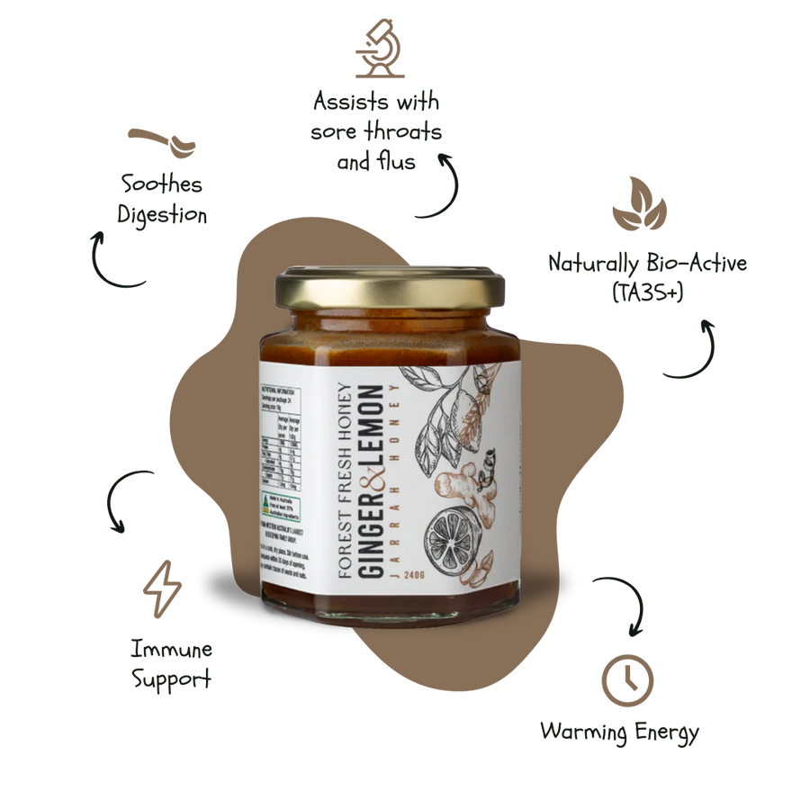Retail Ready: Jarrah, Ginger & Lemon Infusion