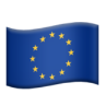 The european union flag.