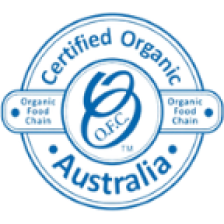 Certified organic australia logo.